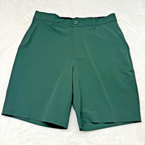 Extracurricular Chauncey Golf Shorts Men's 30 Green Nylon Performance Stretch